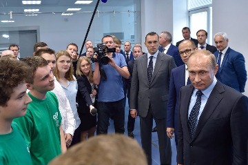 Встреча В.В. Путина с будущими кванторианцами Удмуртии (4)